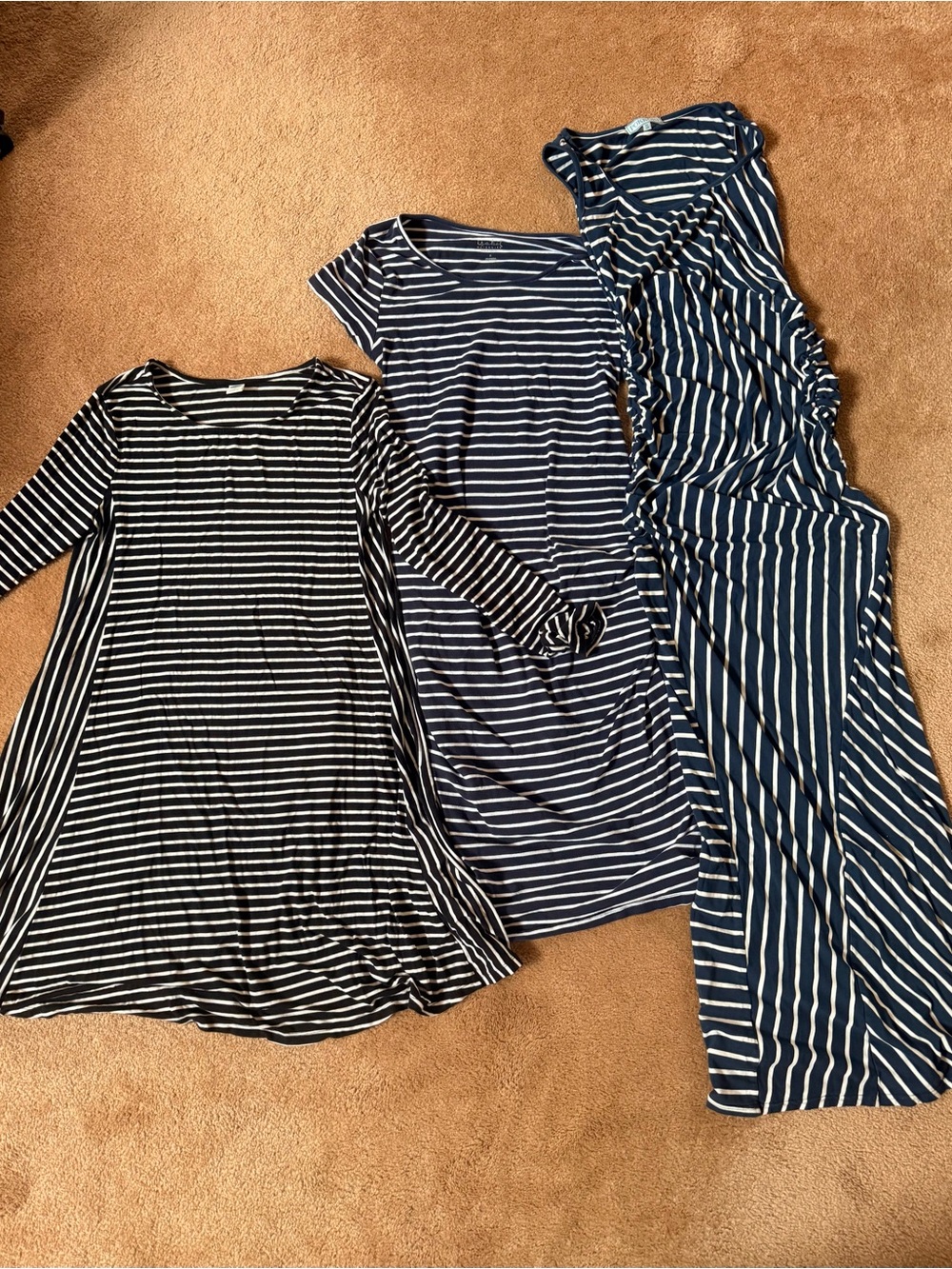 Set of 3 Small Maternity Dresses